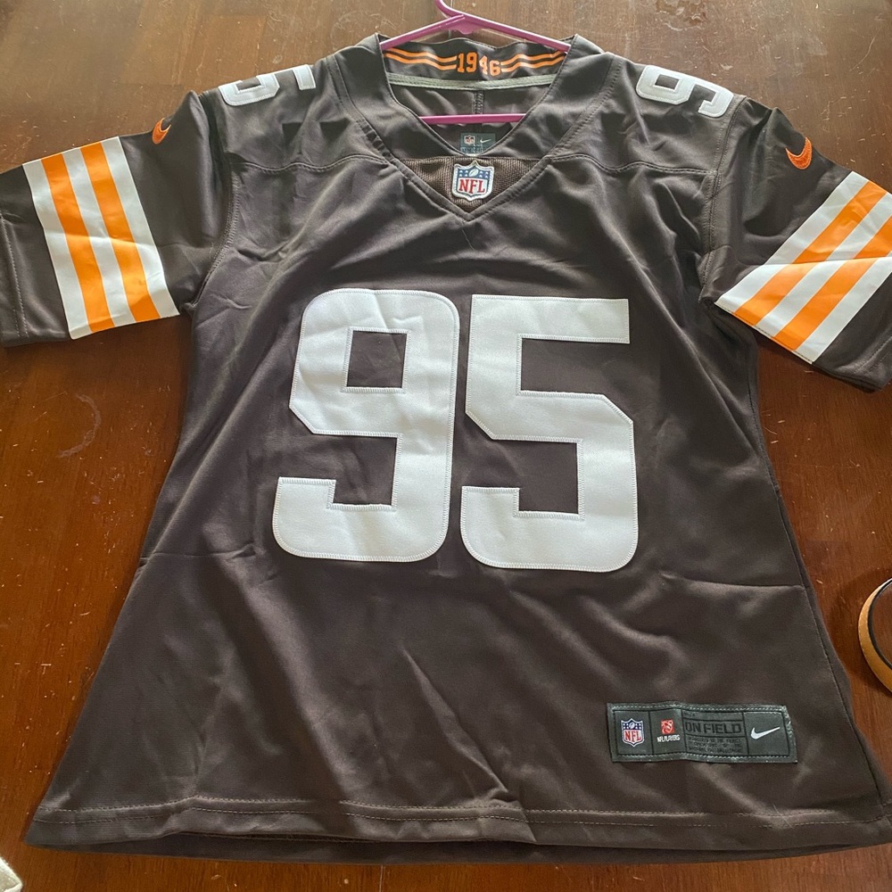 Brand new Myles Garrett women’s replica jersey.
